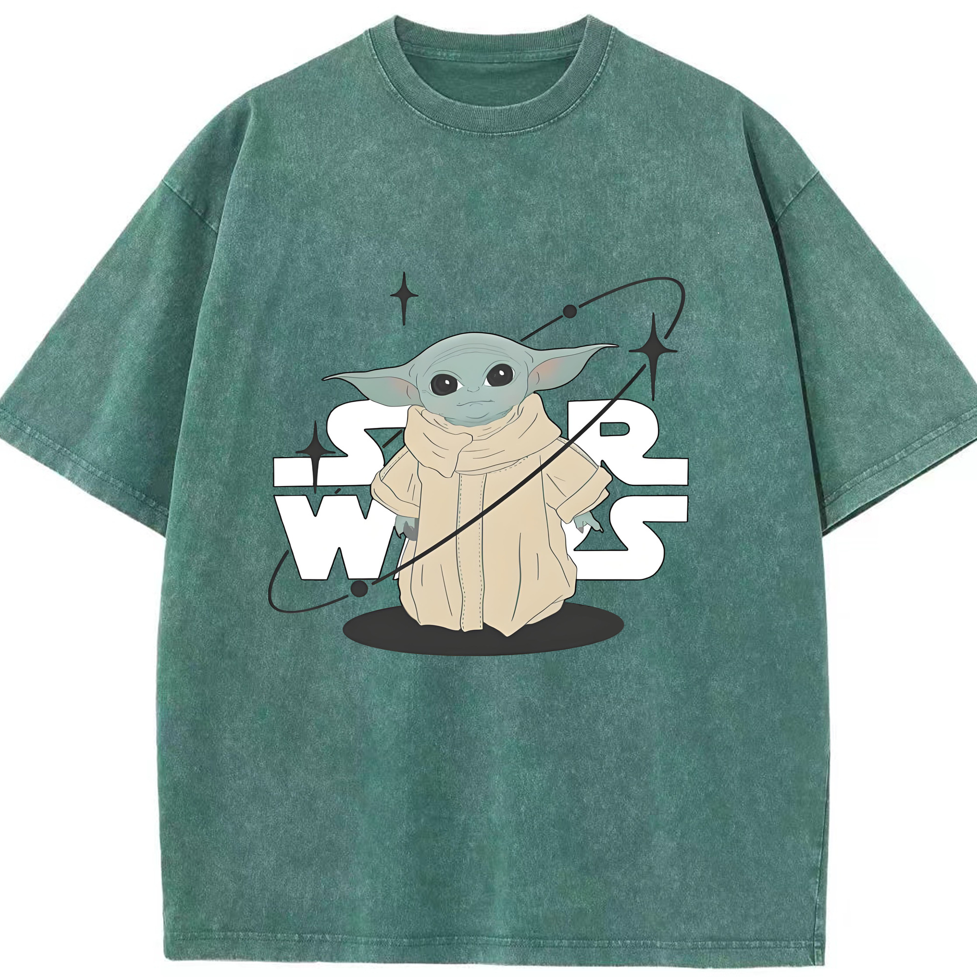（画像用） スター・ウォーズ Star Wars 綿100% ヴィンテージ風 半袖Tシャツ（フロントプリント）